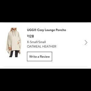 Ugg turtleneck poncho